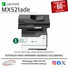 Multifunción Láser Monocromática Lexmark MX521a